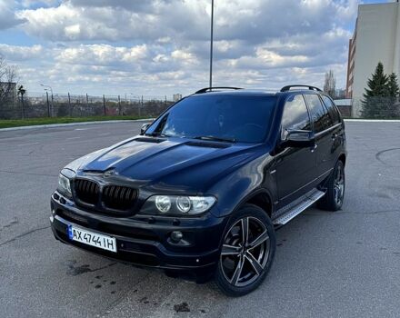Черный БМВ Х5, объемом двигателя 4.6 л и пробегом 346 тыс. км за 8000 $, фото 2 на Automoto.ua