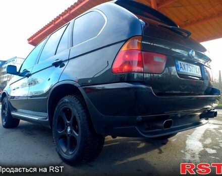 Черный БМВ Х5, объемом двигателя 4.4 л и пробегом 240 тыс. км за 6300 $, фото 7 на Automoto.ua