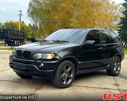 Черный БМВ Х5, объемом двигателя 3 л и пробегом 400 тыс. км за 6000 $, фото 1 на Automoto.ua