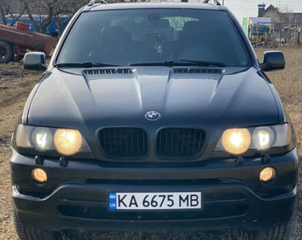 Черный БМВ Х5, объемом двигателя 3 л и пробегом 330 тыс. км за 9000 $, фото 4 на Automoto.ua