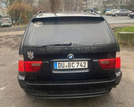 Черный БМВ Х5, объемом двигателя 3 л и пробегом 230 тыс. км за 4800 $, фото 3 на Automoto.ua