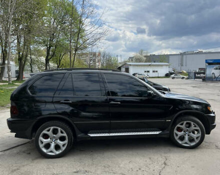 Черный БМВ Х5, объемом двигателя 4.4 л и пробегом 380 тыс. км за 7200 $, фото 2 на Automoto.ua