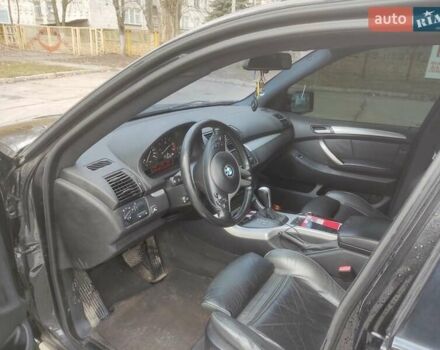 Черный БМВ Х5, объемом двигателя 4.4 л и пробегом 233 тыс. км за 9500 $, фото 4 на Automoto.ua