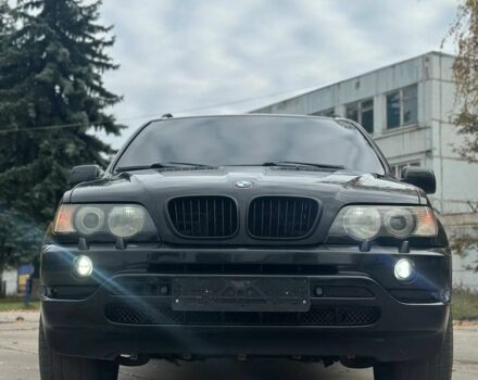 Черный БМВ Х5, объемом двигателя 3 л и пробегом 400 тыс. км за 6000 $, фото 2 на Automoto.ua