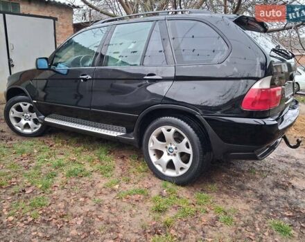 Черный БМВ Х5, объемом двигателя 3 л и пробегом 357 тыс. км за 9800 $, фото 3 на Automoto.ua