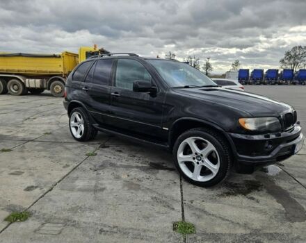 Черный БМВ Х5, объемом двигателя 4.6 л и пробегом 326 тыс. км за 2600 $, фото 3 на Automoto.ua