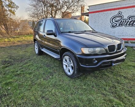 Черный БМВ Х5, объемом двигателя 3 л и пробегом 350 тыс. км за 4300 $, фото 1 на Automoto.ua