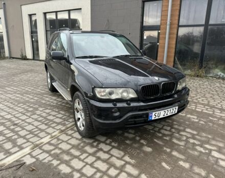 Черный БМВ Х5, объемом двигателя 3 л и пробегом 252 тыс. км за 6200 $, фото 1 на Automoto.ua