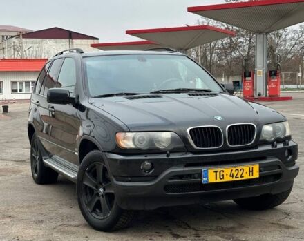 Черный БМВ Х5, объемом двигателя 3 л и пробегом 300 тыс. км за 5700 $, фото 1 на Automoto.ua