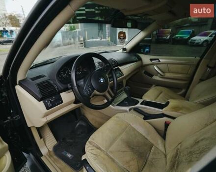 Черный БМВ Х5, объемом двигателя 3 л и пробегом 362 тыс. км за 7900 $, фото 4 на Automoto.ua