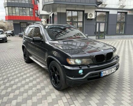 Черный БМВ Х5, объемом двигателя 4.6 л и пробегом 300 тыс. км за 7000 $, фото 1 на Automoto.ua