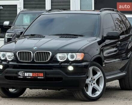Чорний БМВ Х5, об'ємом двигуна 4.6 л та пробігом 192 тис. км за 13500 $, фото 1 на Automoto.ua