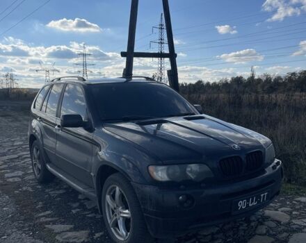 Черный БМВ Х5, объемом двигателя 3 л и пробегом 461 тыс. км за 5000 $, фото 1 на Automoto.ua