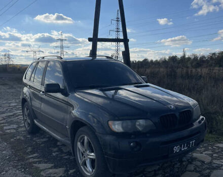 Черный БМВ Х5, объемом двигателя 2.93 л и пробегом 461 тыс. км за 5000 $, фото 1 на Automoto.ua