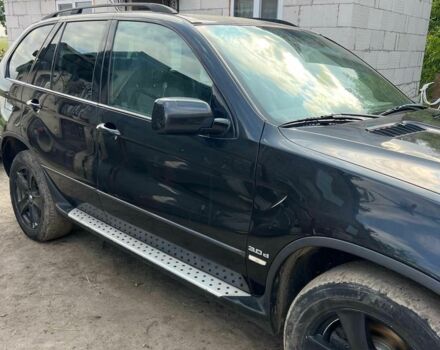 Черный БМВ Х5, объемом двигателя 3 л и пробегом 232 тыс. км за 6300 $, фото 2 на Automoto.ua