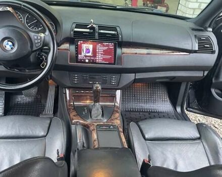 Черный БМВ Х5, объемом двигателя 3 л и пробегом 378 тыс. км за 12000 $, фото 14 на Automoto.ua