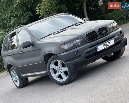 Черный БМВ Х5, объемом двигателя 3 л и пробегом 200 тыс. км за 9900 $, фото 1 на Automoto.ua