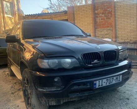 Черный БМВ Х5, объемом двигателя 3 л и пробегом 230 тыс. км за 3000 $, фото 1 на Automoto.ua