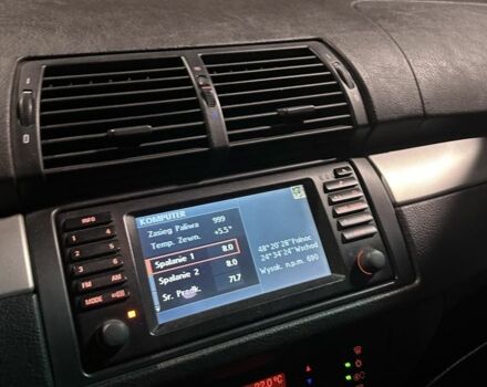 Черный БМВ Х5, объемом двигателя 3 л и пробегом 280 тыс. км за 4500 $, фото 4 на Automoto.ua