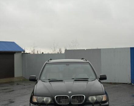 Черный БМВ Х5, объемом двигателя 3 л и пробегом 350 тыс. км за 6150 $, фото 1 на Automoto.ua