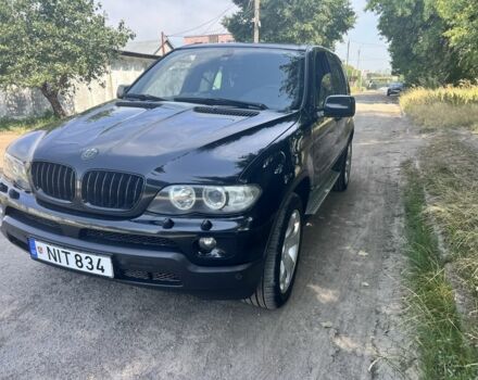Черный БМВ Х5, объемом двигателя 3 л и пробегом 380 тыс. км за 6590 $, фото 2 на Automoto.ua