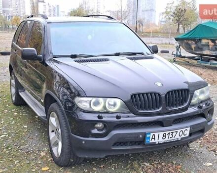 Черный БМВ Х5, объемом двигателя 3 л и пробегом 278 тыс. км за 7500 $, фото 4 на Automoto.ua