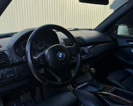 Черный БМВ Х5, объемом двигателя 3 л и пробегом 365 тыс. км за 10950 $, фото 5 на Automoto.ua