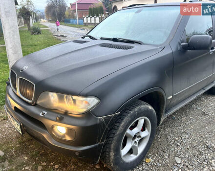 Чорний БМВ Х5, об'ємом двигуна 3 л та пробігом 380 тис. км за 4200 $, фото 1 на Automoto.ua