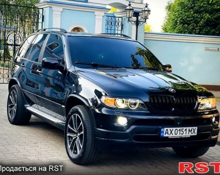 Черный БМВ Х5, объемом двигателя 3 л и пробегом 370 тыс. км за 7850 $, фото 1 на Automoto.ua