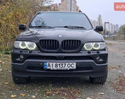 Черный БМВ Х5, объемом двигателя 3 л и пробегом 278 тыс. км за 7500 $, фото 1 на Automoto.ua