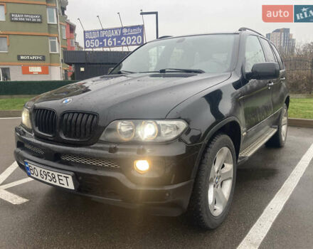 Черный БМВ Х5, объемом двигателя 3 л и пробегом 360 тыс. км за 6000 $, фото 1 на Automoto.ua