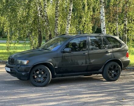 Черный БМВ Х5, объемом двигателя 3 л и пробегом 357 тыс. км за 5900 $, фото 1 на Automoto.ua