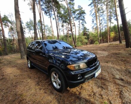 Черный БМВ Х5, объемом двигателя 3 л и пробегом 350 тыс. км за 5500 $, фото 1 на Automoto.ua