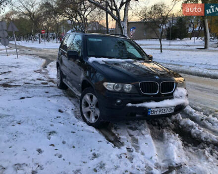 Черный БМВ Х5, объемом двигателя 3 л и пробегом 280 тыс. км за 10800 $, фото 1 на Automoto.ua