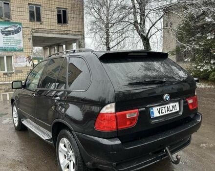 Черный БМВ Х5, объемом двигателя 3 л и пробегом 373 тыс. км за 7059 $, фото 2 на Automoto.ua