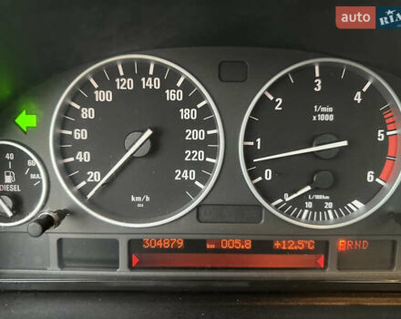 Чорний БМВ Х5, об'ємом двигуна 3 л та пробігом 304 тис. км за 10350 $, фото 47 на Automoto.ua