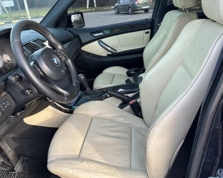 Черный БМВ Х5, объемом двигателя 4.8 л и пробегом 390 тыс. км за 12500 $, фото 11 на Automoto.ua