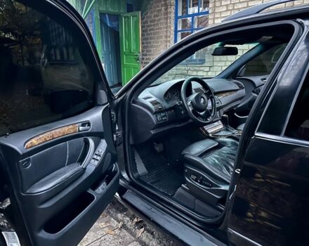 Чорний БМВ Х5, об'ємом двигуна 3 л та пробігом 326 тис. км за 6150 $, фото 6 на Automoto.ua
