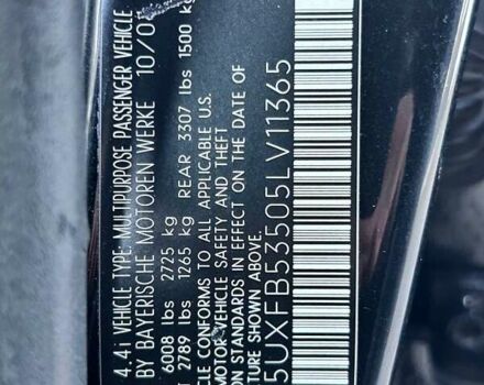 Черный БМВ Х5, объемом двигателя 4.4 л и пробегом 311 тыс. км за 9500 $, фото 35 на Automoto.ua