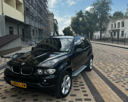 Черный БМВ Х5, объемом двигателя 3 л и пробегом 280 тыс. км за 5500 $, фото 1 на Automoto.ua