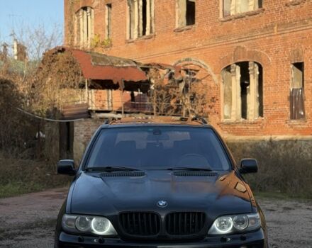 Черный БМВ Х5, объемом двигателя 3 л и пробегом 350 тыс. км за 6100 $, фото 1 на Automoto.ua