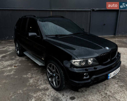 Черный БМВ Х5, объемом двигателя 3 л и пробегом 380 тыс. км за 15300 $, фото 1 на Automoto.ua