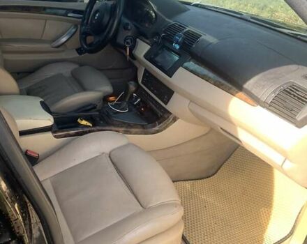 Черный БМВ Х5, объемом двигателя 3 л и пробегом 215 тыс. км за 6300 $, фото 5 на Automoto.ua