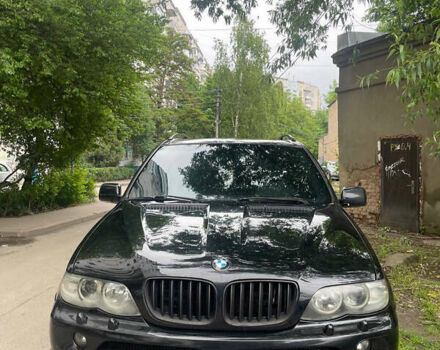 Черный БМВ Х5, объемом двигателя 3 л и пробегом 371 тыс. км за 10500 $, фото 1 на Automoto.ua