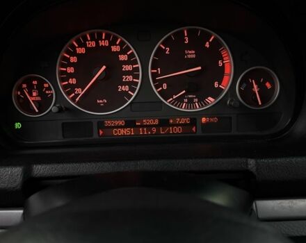 Черный БМВ Х5, объемом двигателя 3 л и пробегом 350 тыс. км за 11500 $, фото 21 на Automoto.ua