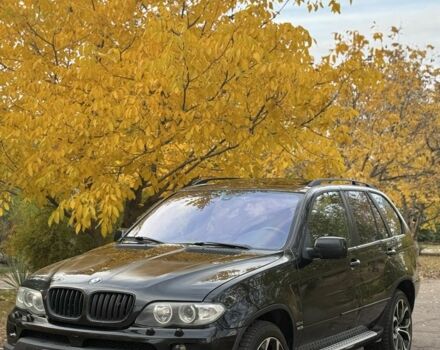 Черный БМВ Х5, объемом двигателя 3 л и пробегом 340 тыс. км за 6500 $, фото 1 на Automoto.ua
