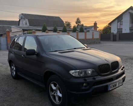 Чорний БМВ Х5, об'ємом двигуна 3 л та пробігом 350 тис. км за 4200 $, фото 1 на Automoto.ua