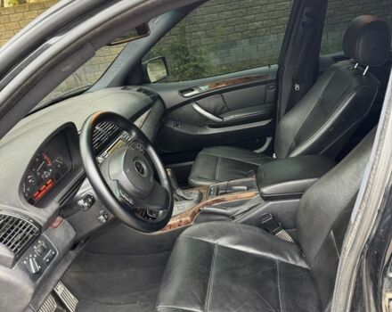 Черный БМВ Х5, объемом двигателя 3 л и пробегом 240 тыс. км за 6800 $, фото 5 на Automoto.ua