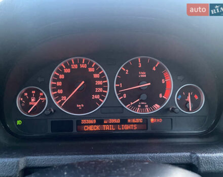 Черный БМВ Х5, объемом двигателя 3 л и пробегом 354 тыс. км за 11000 $, фото 10 на Automoto.ua