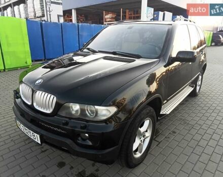 Черный БМВ Х5, объемом двигателя 3 л и пробегом 462 тыс. км за 12900 $, фото 1 на Automoto.ua